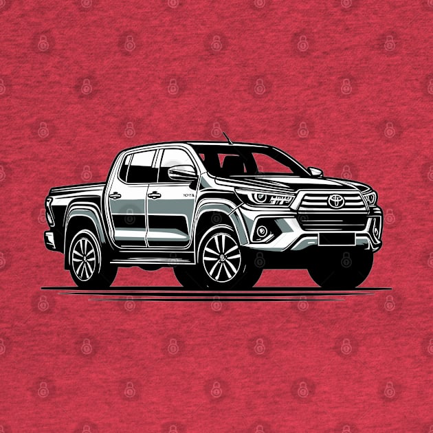 Toyota Hilux by Vehicles-Art